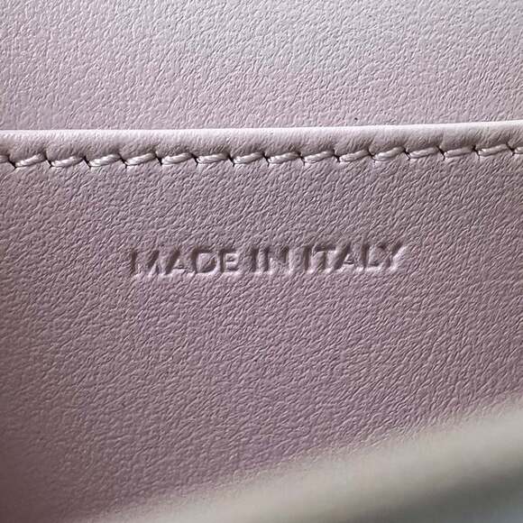 CELINE Triomphe Chain Card Holder Mini Shoulder Bag S-BB-4292 Light Pink Women's - Picture 11 of 13